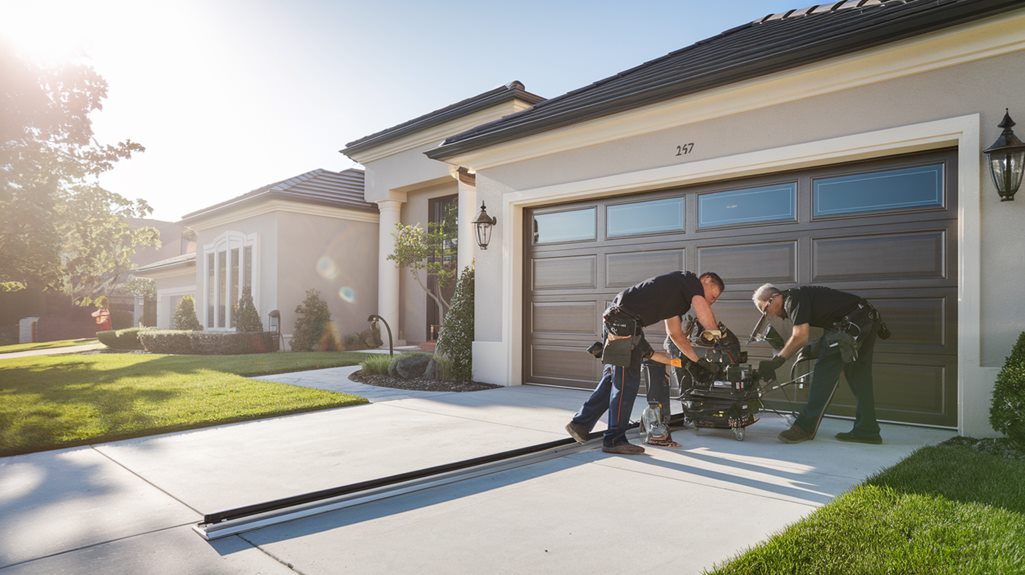 customized garage door installations