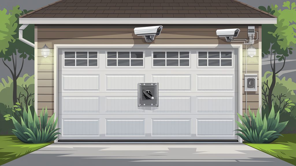 enhancing garage door security