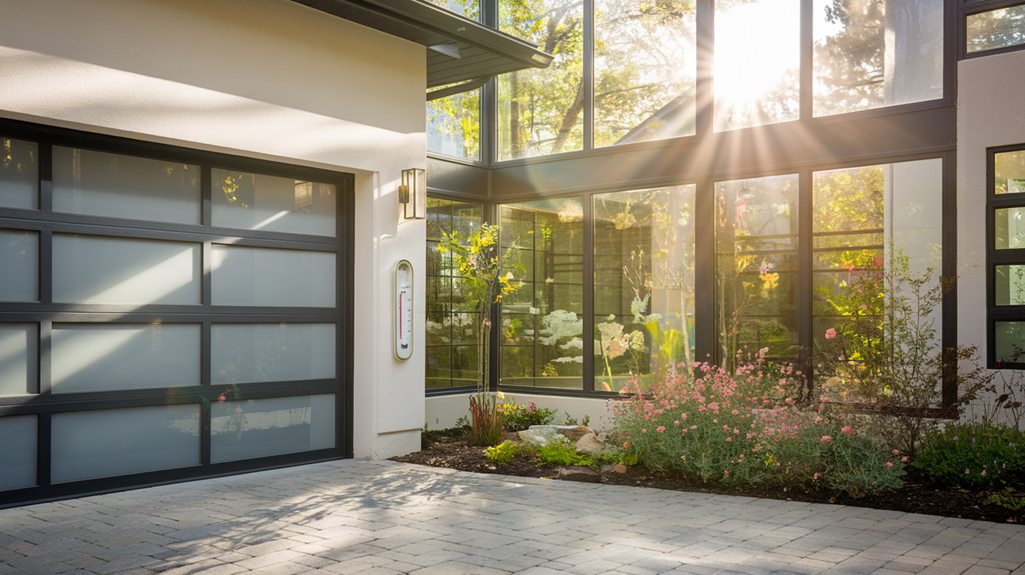 garage door boosts energy