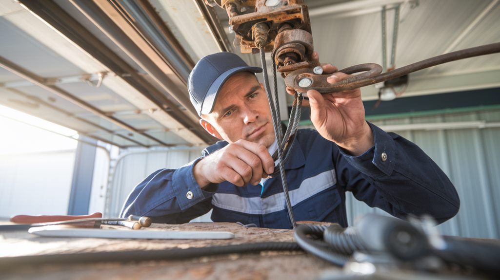 regular garage door maintenance