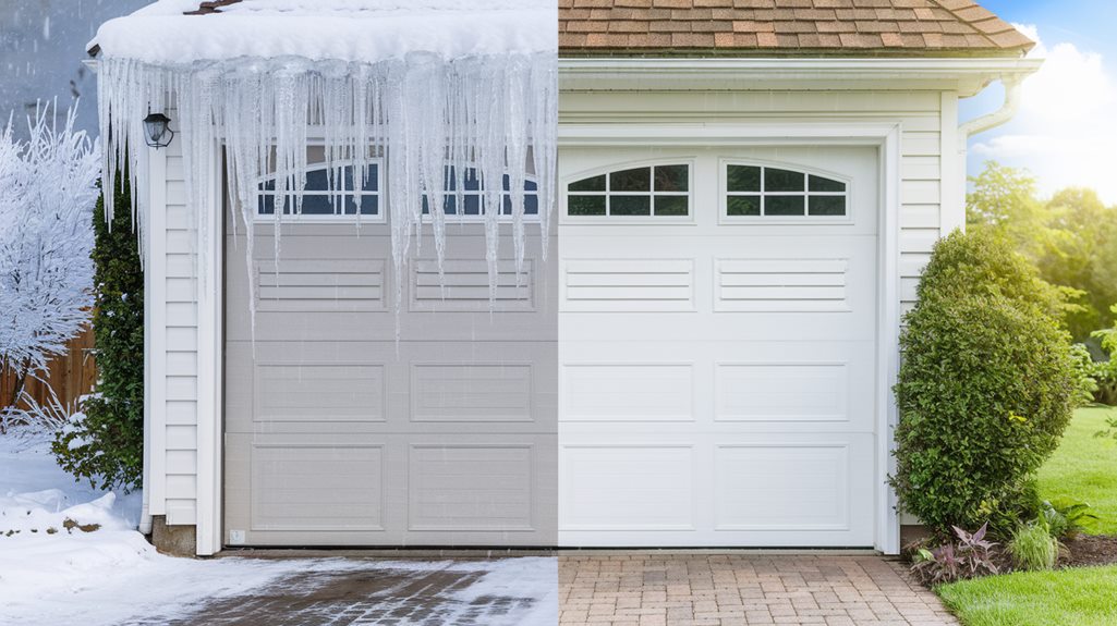 weatherproof your garage door