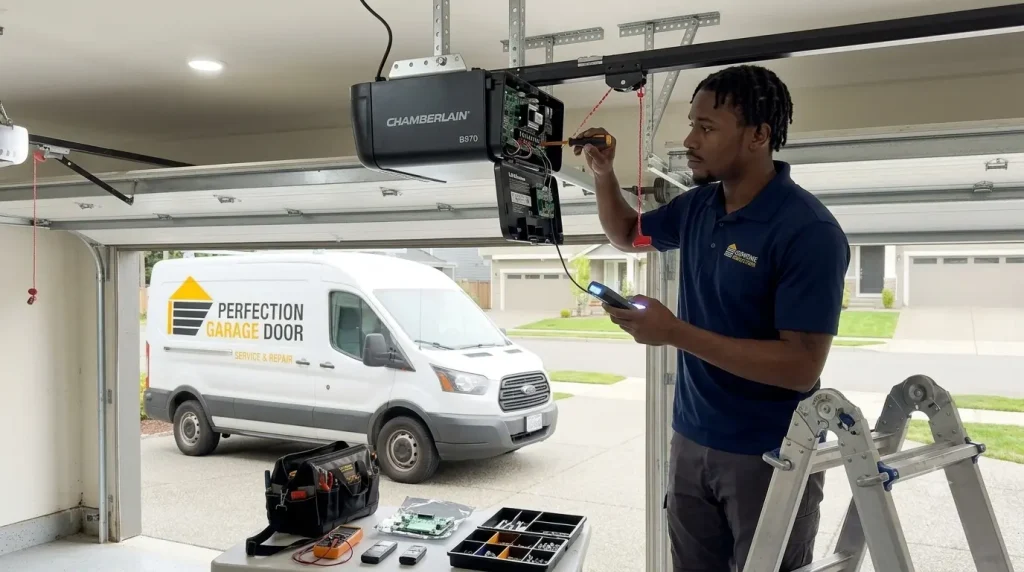 Garage door spring repair renton
